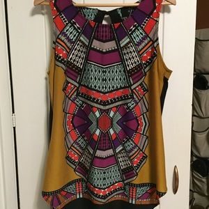 Anthropologie sleeveless tunic